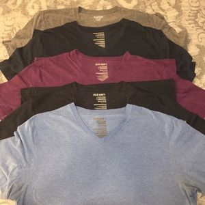 Old Navy classic v-neck t-Shirt Bundle